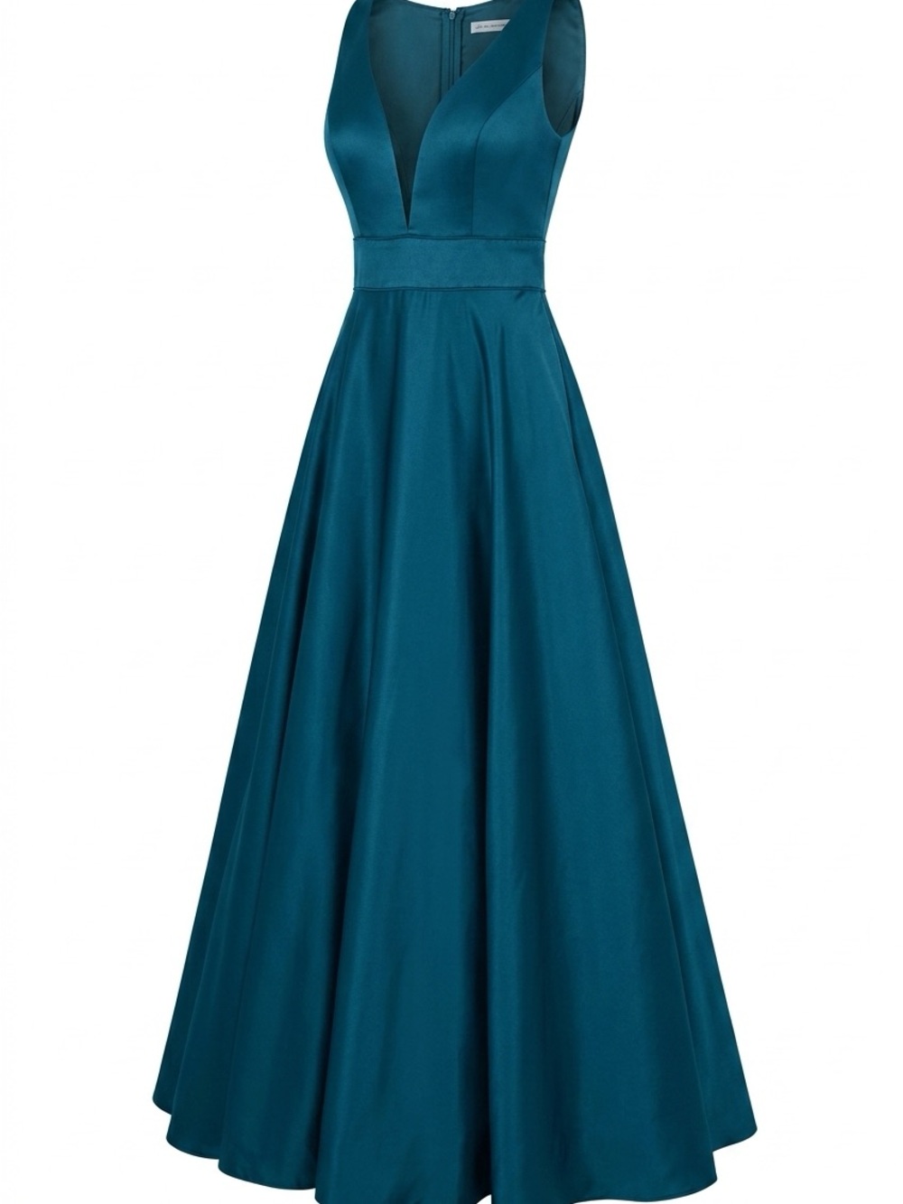 Sophisticated Teal Prom Dress